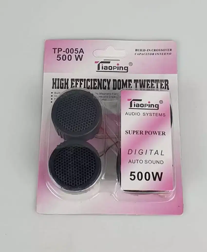 Tweeter dome Tiaoping 500 watt 100% Baru