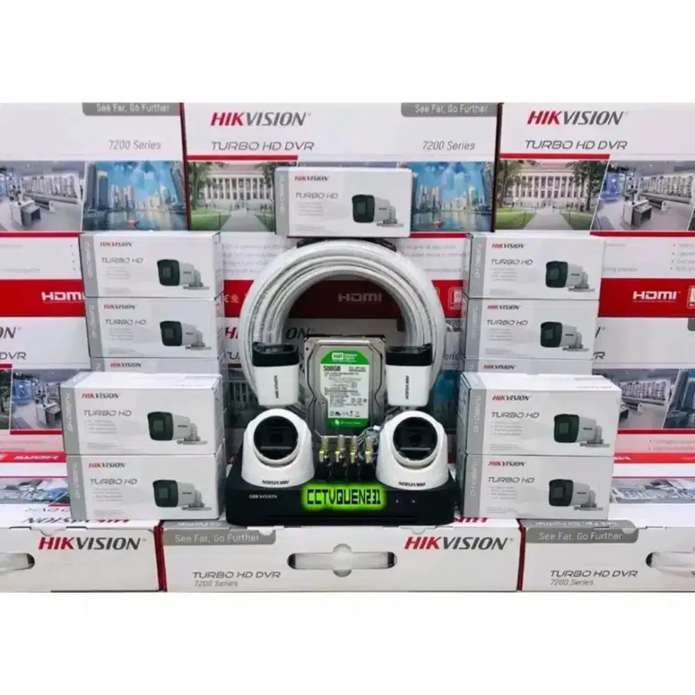 Harga grosir pemasangan Kamera CCTV hilook Hikvision garansi resmi