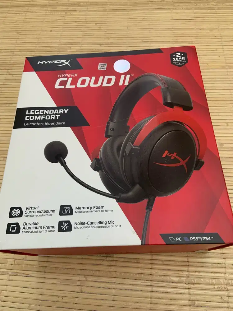 HyperX Cloud II Pro Gaming Headset 7.1 SurroundSound TV & Audio