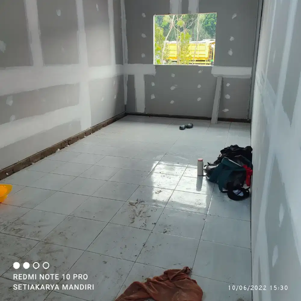 Partisi Gypsum grc untuk gudang