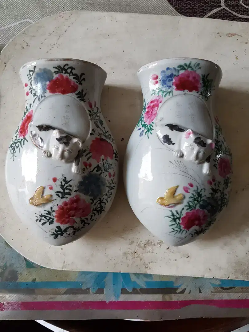 Sepasang hiasan dinding  Kucing kuno(Jual cepat!)
