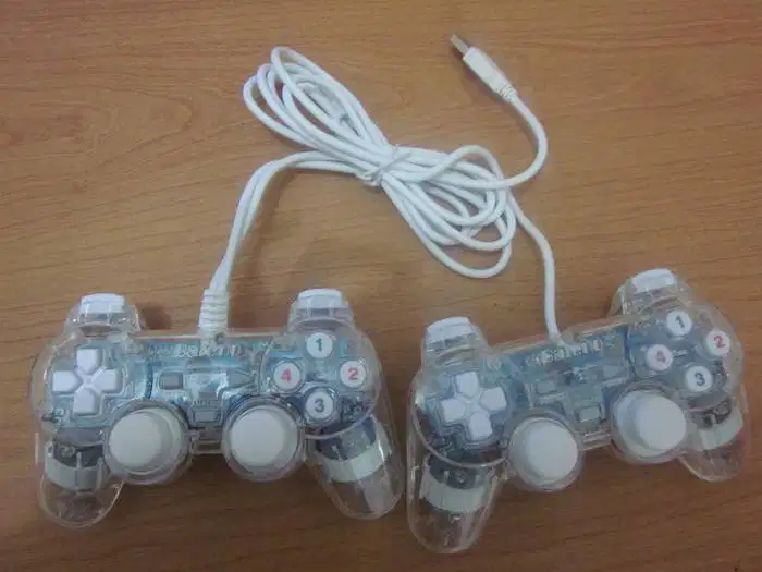 Gamepad Double Getar Transparant