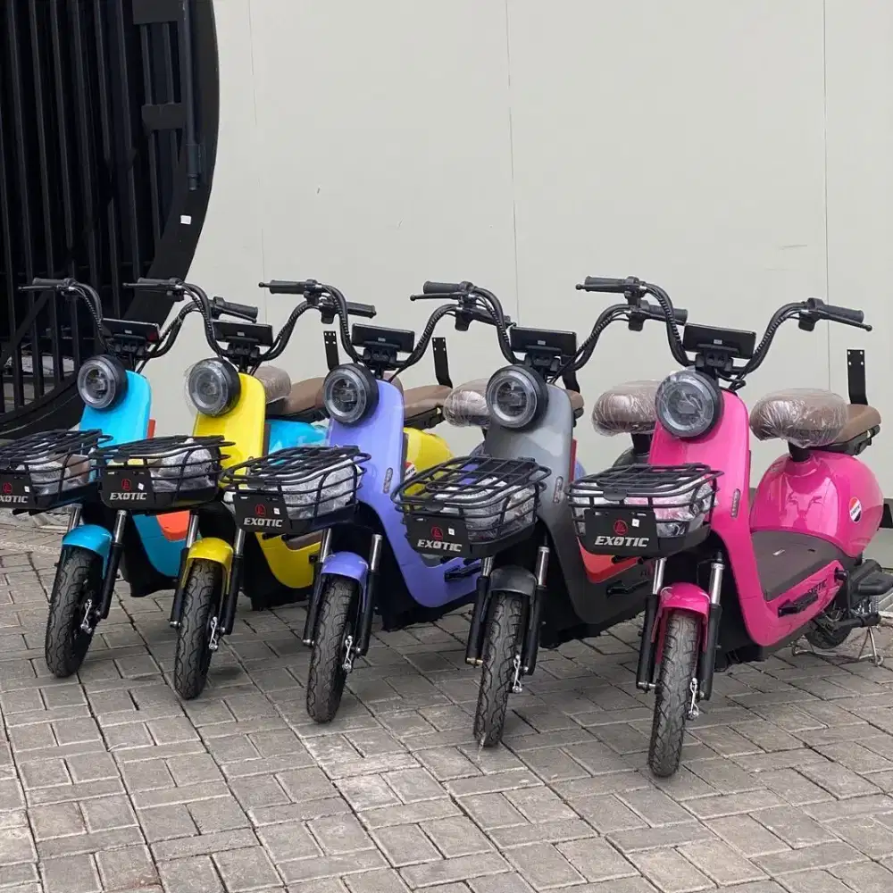 SEPEDA LISTRIK EXOTIC FASTRON (CASH & CREDIT)