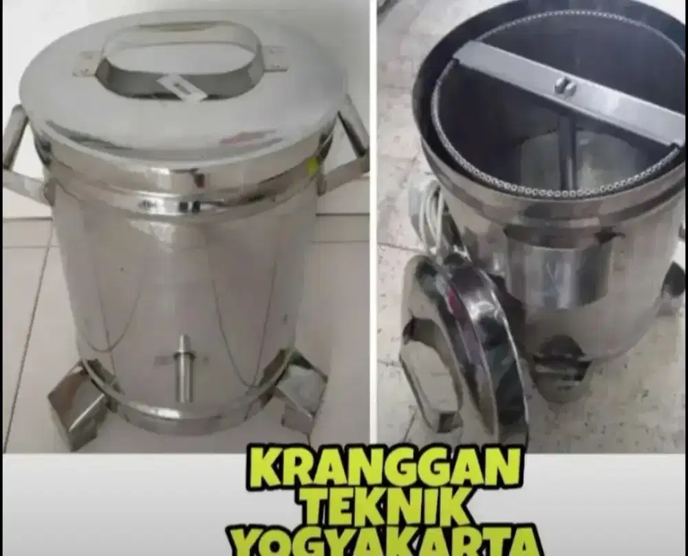 (KRANGGAN TEKNIK)spiner pengering minyak kapasitas 4 kg peniris minyak