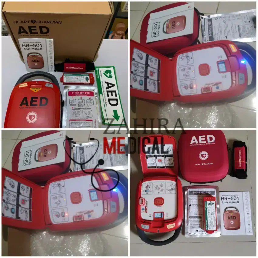 AUTOMATED EXTERNAL DEFIBRILLATOR / HEART GUARDIAN HR 501