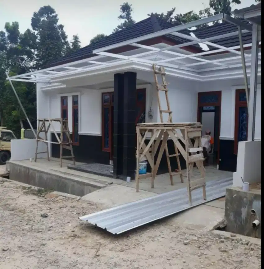 Kanopi Besi Kanopi Baja Ringan pagar Renovasi Rumah