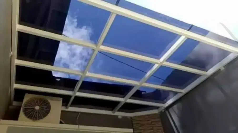 Kanopi minimalis Atep solarflet