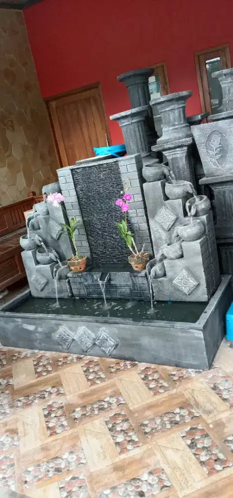 Air mancur minimalis gabungan