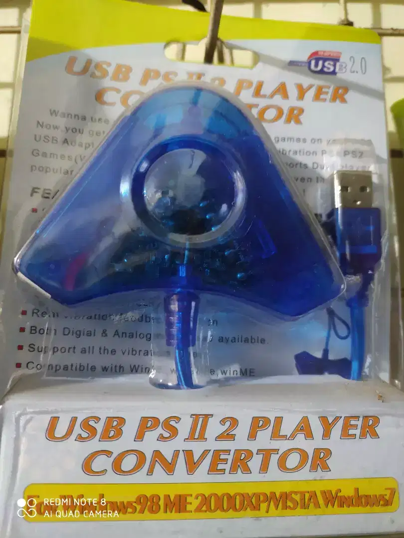 converter stik ps2 to ps3/pc double