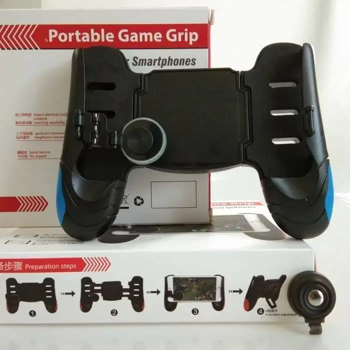 Portable Game Grip Gamepad PUBG + 2 joystick for mobile legend F1 GAME