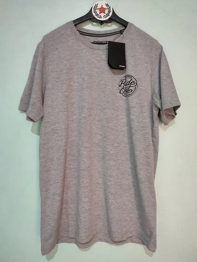 SALE Kaos Eiger Thunderstruck Grey Original