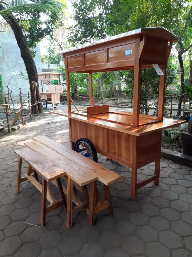 Gerobak angkringan GRATIS ONGKIR COD TEGAL BREBES PEMALANG