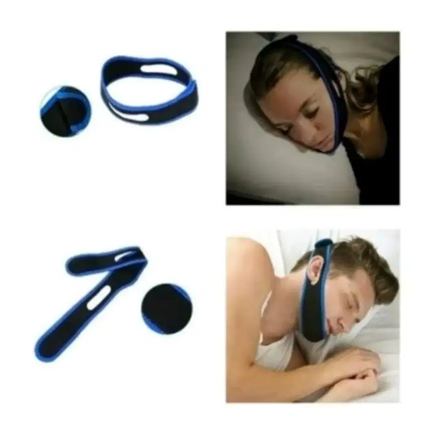 Sabuk Anti Ngorok Alat Pencegah Dengkur Snoring Chin Strap Snore