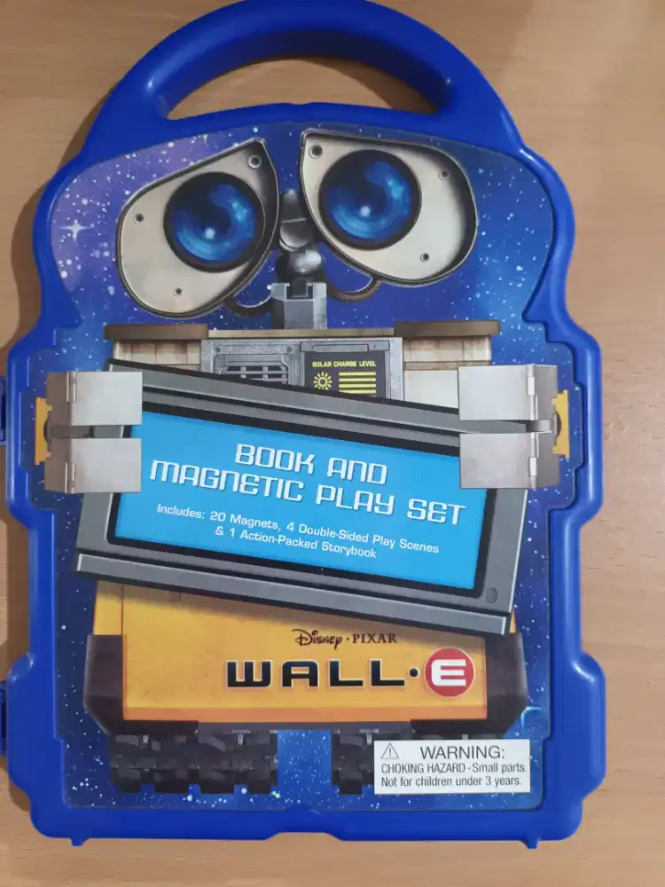 Book and magnetic play set