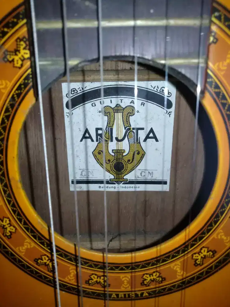 jual gitar arista original jarang di mainkan