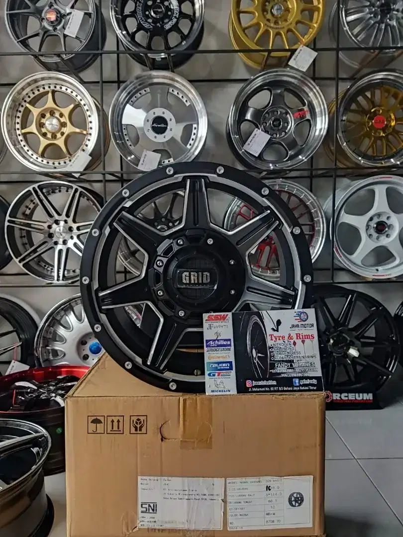 Velg navara zen magic r16 6x114.3 lbr8 et10