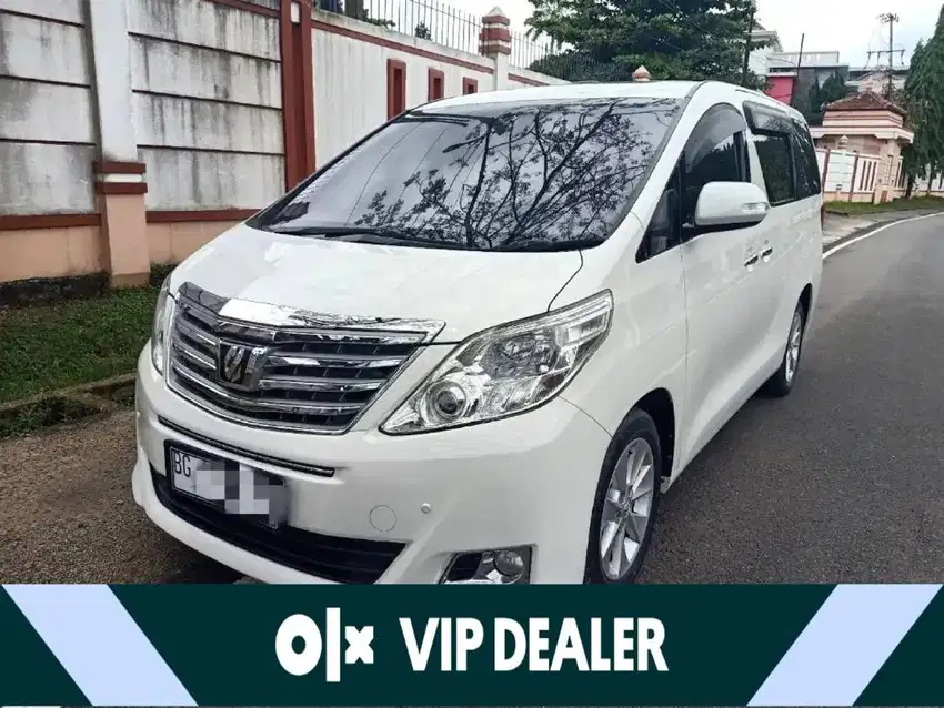 [VIP Dealer] Toyota Alphard G ATPM 2013 / 2014 AT Matic, Super Terawat
