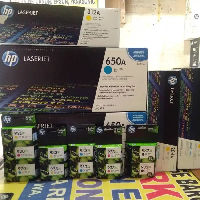 Menerima catridge hp Canon brother toner tinta printer Epson