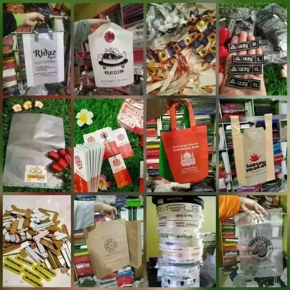 Plastik sendok catering katering sablon merek logo nama
