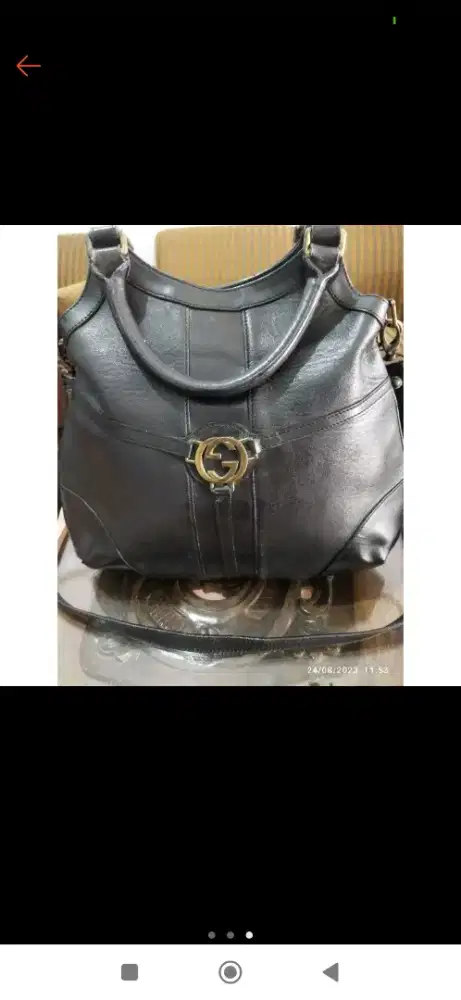 Tas kulit asli selempang