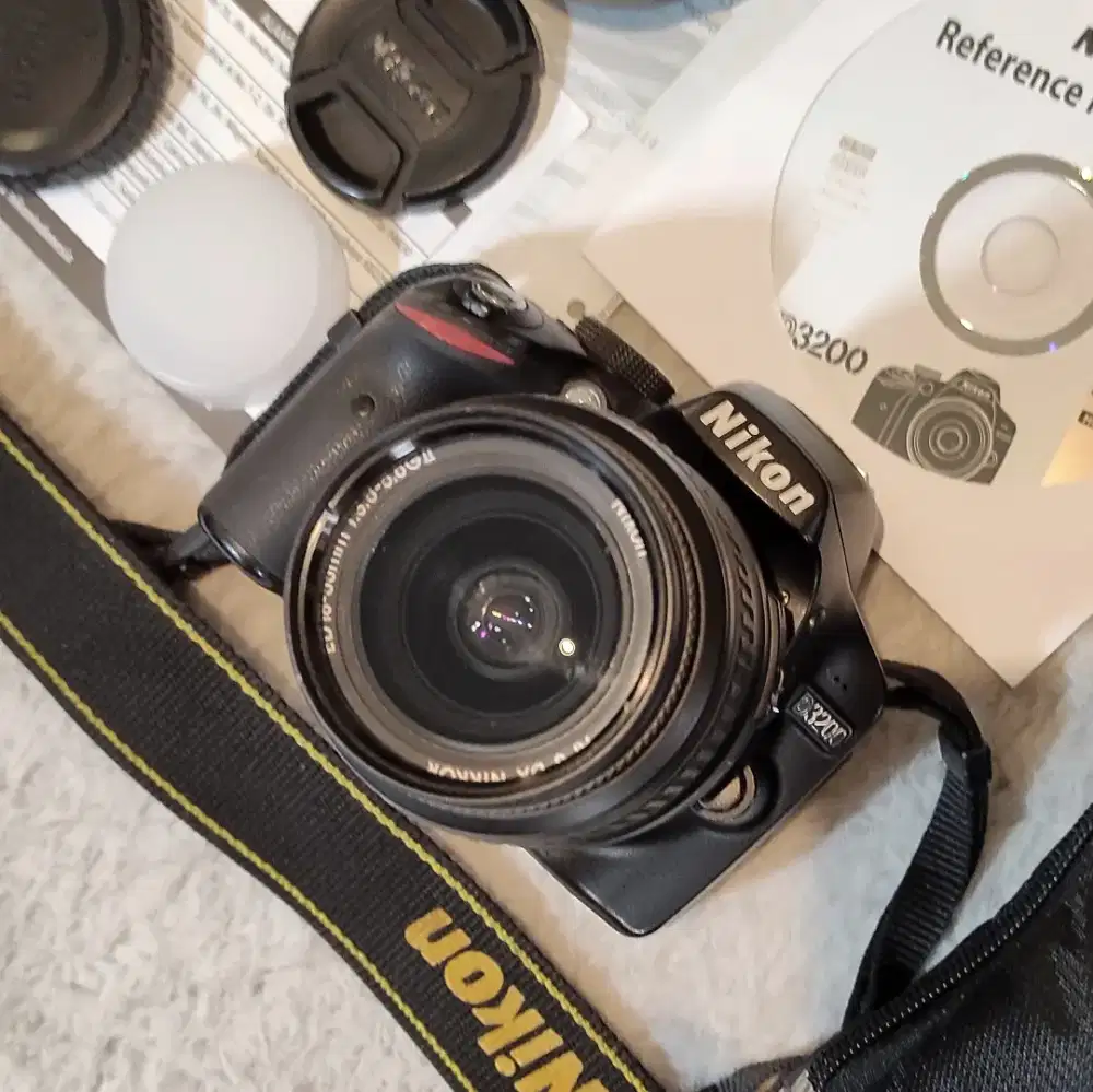 Nikon D3200 kit Lens AFS 18-55 mm