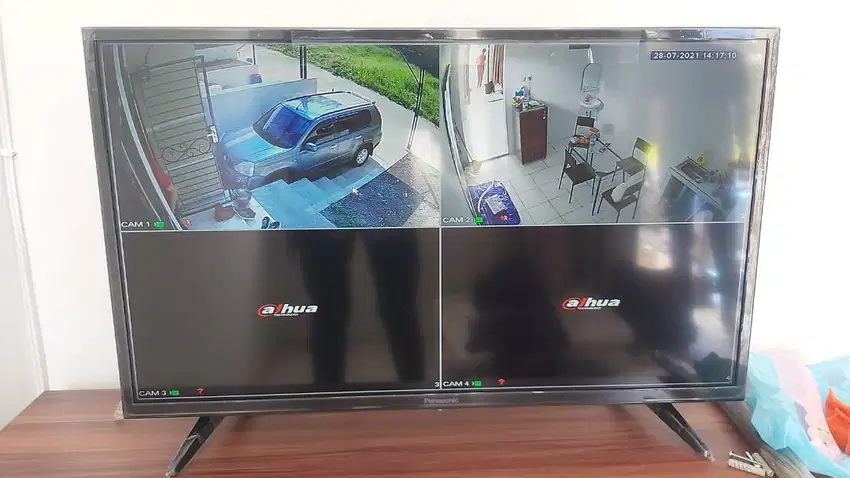Paket CCTV 4 Kamera 2 Megapixel (Siap Pasang)