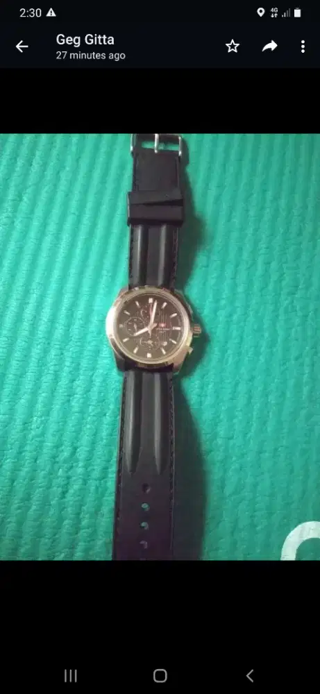 Jam tangan swiss army chronos