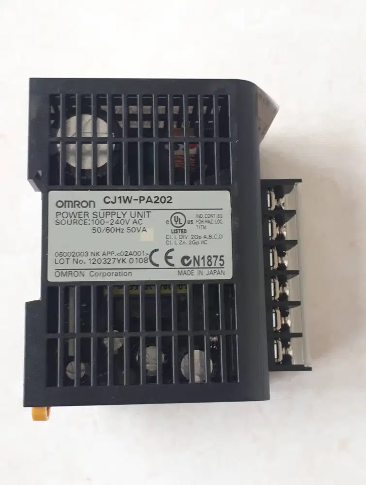 Omron CJ1W-PA202 Power Supply Unit for Omron PLC made in Japan (A-799)