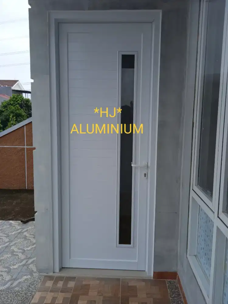 PINTU ALUMINIUM SWING (1 SET)