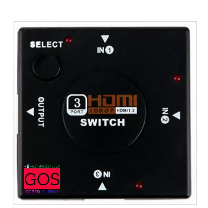 Switcher HDMI 3 Port