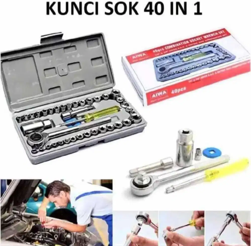 Kunci Shock 40 in 1