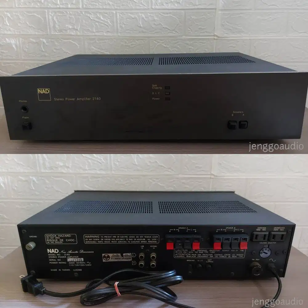 Jual NAD Stereo Power Amplifier 2140