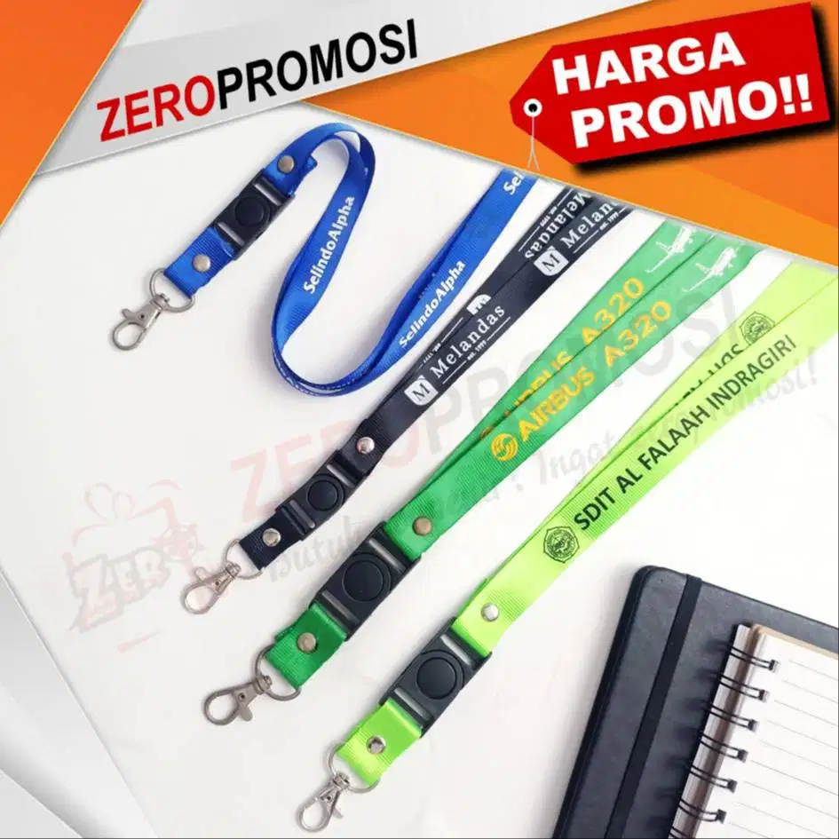 Souvenir Kantor Tali Id Card Name Tag + Stopper