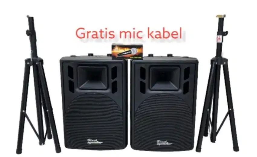 Speaker aktif set blackspider 15 in