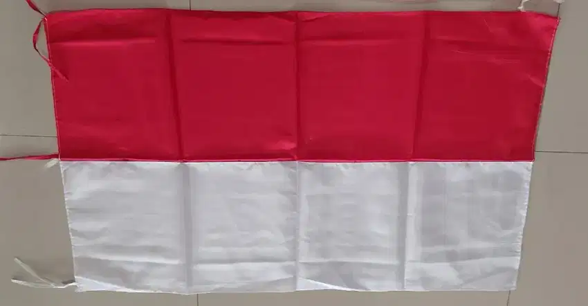 Bendera merah putih ukuran 80x120cm bahan abutai