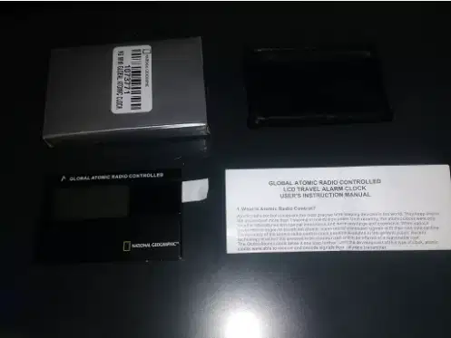 National Geographic Mini Global Atomic Clock