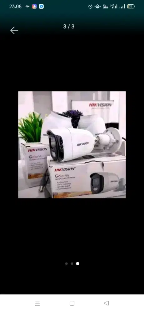 Pasang cctv hikvision 2mp