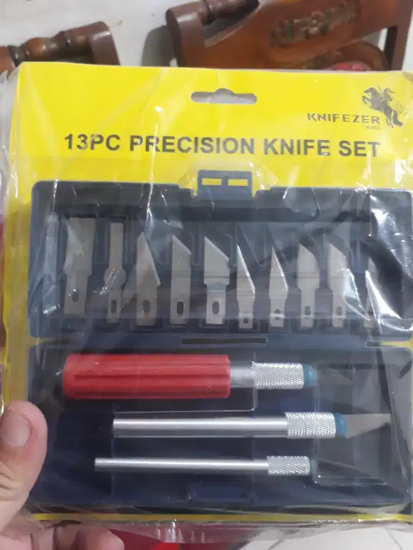 KNIFEZER pisau ukir seni kerajinan