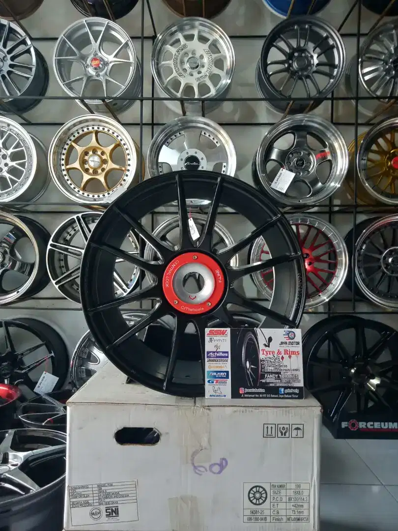Velg OZ racing r18 4x100/114,3 lbr8 et42