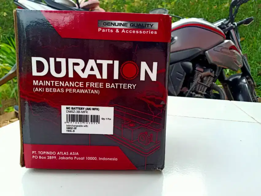 DURATION BATTERY | DM5Z-3B-MFK - Aki Motor