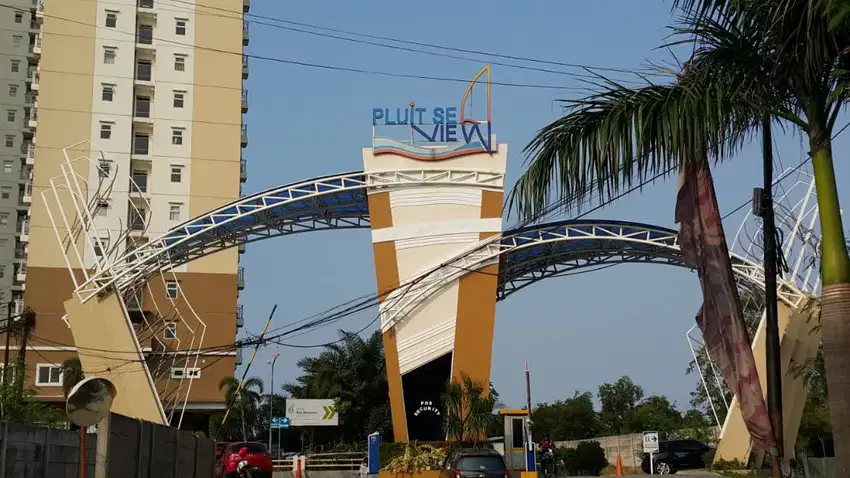 RAJAKIOS murah hadap pintu masuk utama Pluit Sea View tower Maldives
