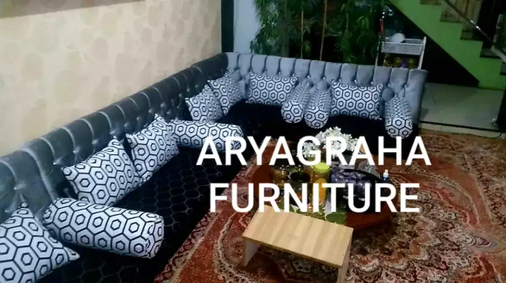 Sofa Lesehan Gaya Arab model kekinian