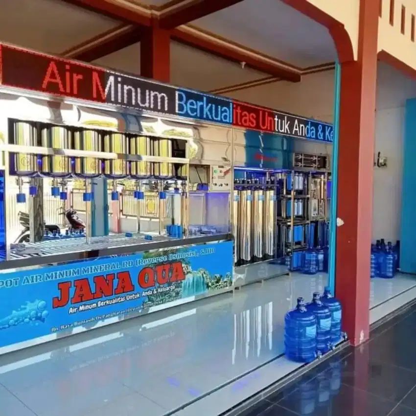 Depot isi ulang air minum mineral