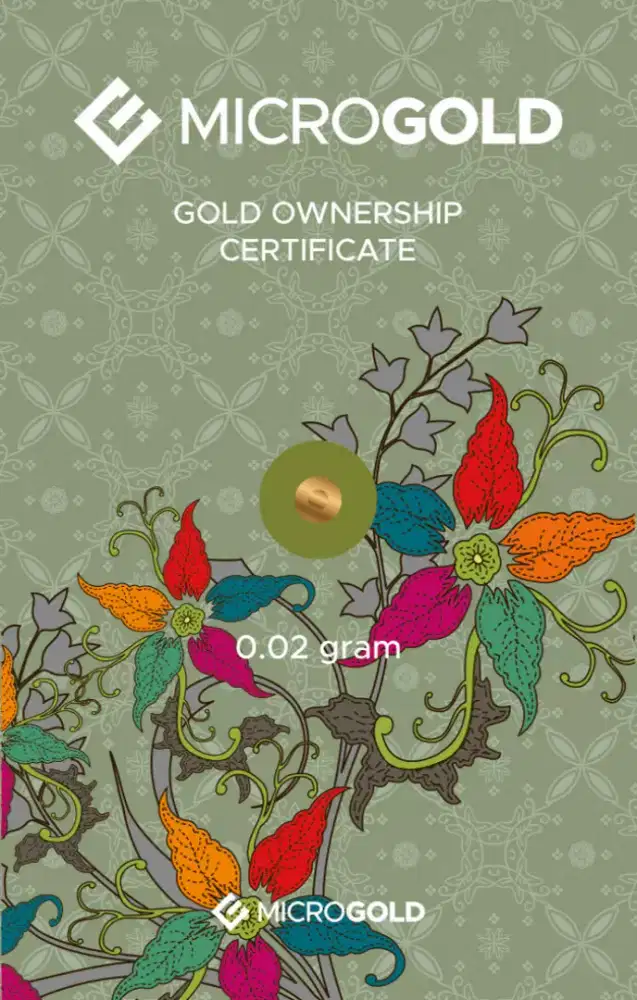 Logam Mulia 0.02 gr Fineness 999