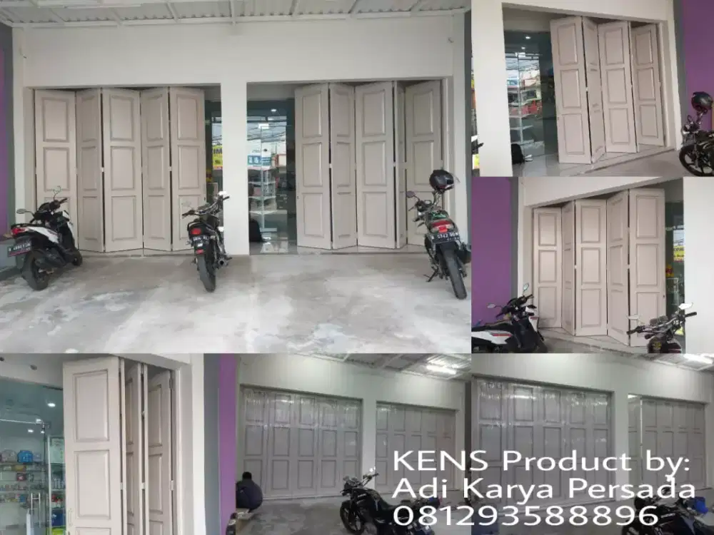 Pintu garasi pintu ruko pintu showroom pintu lipat