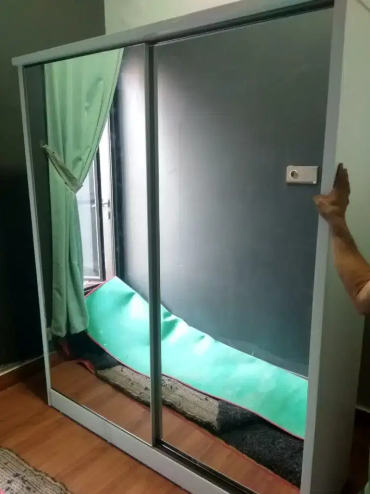 BUTUH LEMARI CEPAT SILAHKAN ORDER LEMARI READY 2 PINTU SLED