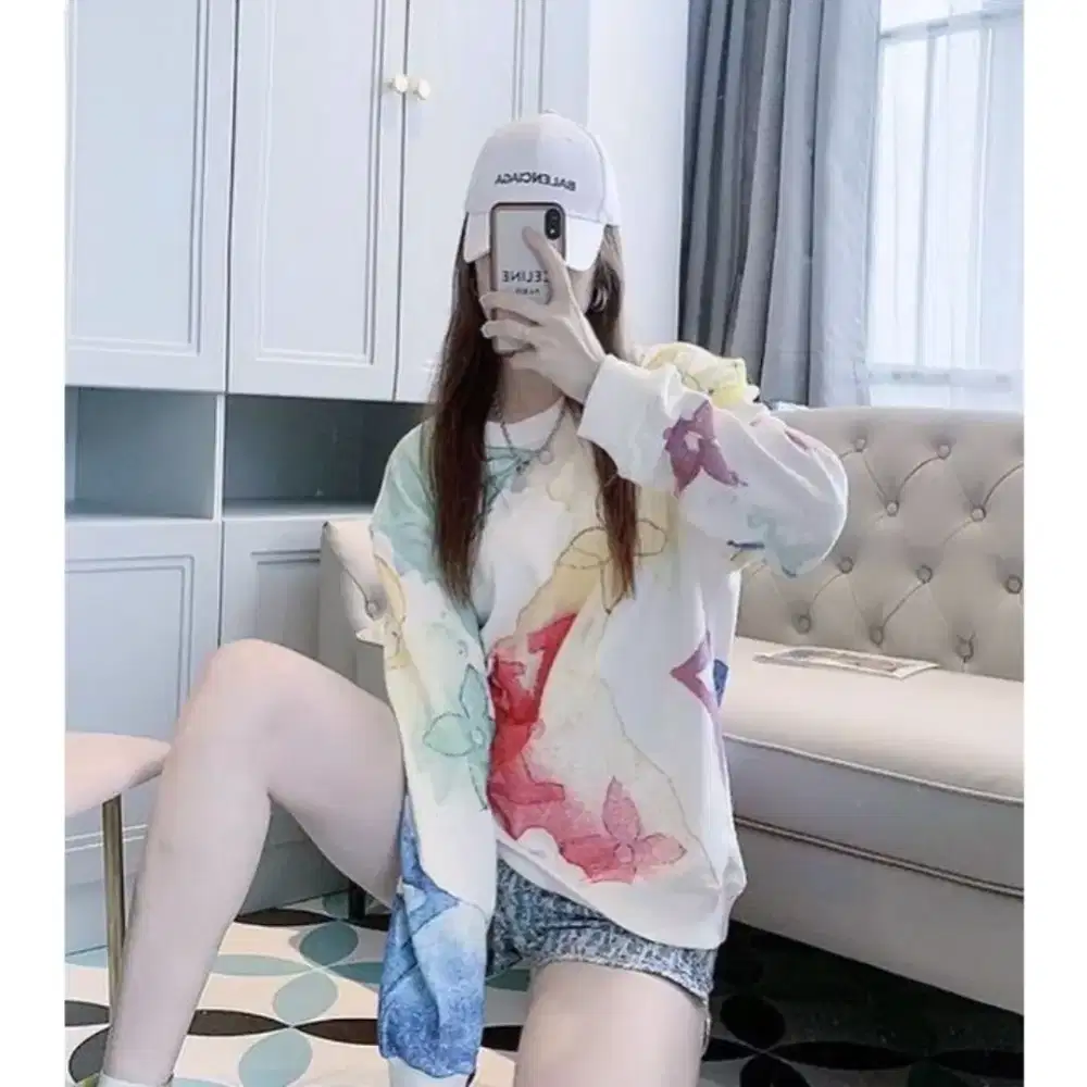 Sweater Rajut multicolor