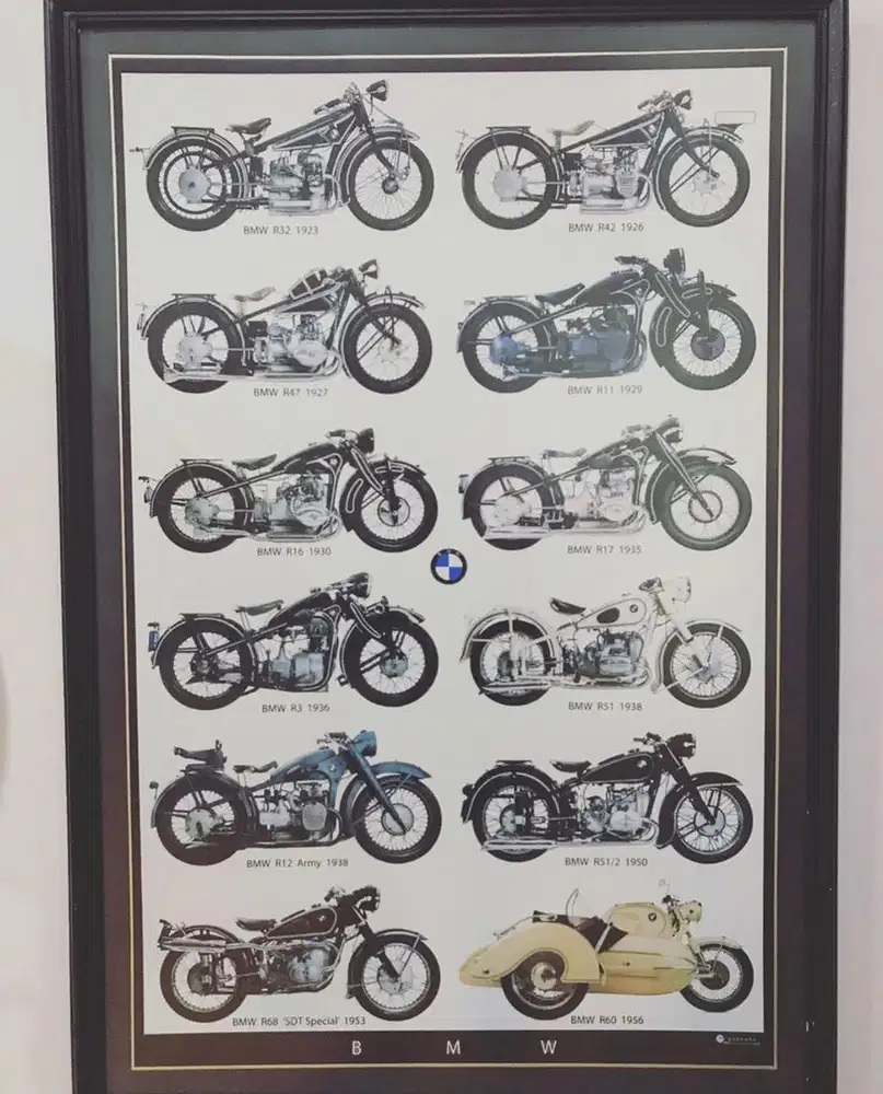 Jual bu kolektor item pigora bmw lukisan