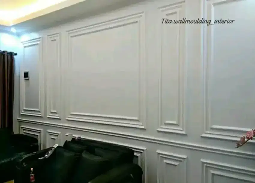 Lis dinding/wall moulding gypsum