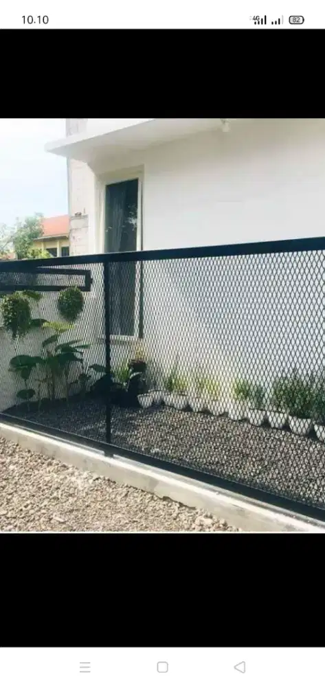 Pagar ram kawat exspanda